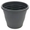 B&M Ascot Round Planter 30cm - Black
