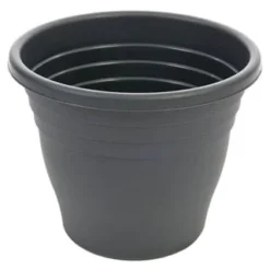 B&M Ascot Round Planter 30cm - Black