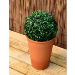 Solar Powered Topiary Ball - White LED 28cm 5 Solar Powered Topiary Ball - White LED 28cm -B&M Garden Shop 3069331 hanging topiary night edit1