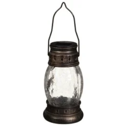 B&M Mining Lantern With Crackle Ball 13 B&M Mining Lantern With Crackle Ball -B&M Garden Shop 306957 miners lantern with crackle ball bronze1