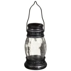 B&M Mining Lantern With Crackle Ball 12 B&M Mining Lantern With Crackle Ball -B&M Garden Shop 306957 miners lantern with crackle ball silver1