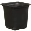 B&M Black Plant Pots 15pk