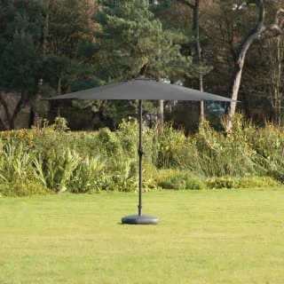 Crank Handle Parasol 2.7m - Black 4 Crank Handle Parasol 2.7m - Black - Image 4