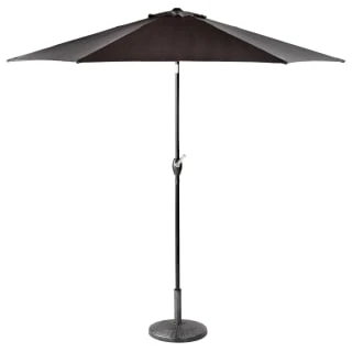 Crank Handle Parasol 2.7m - Black 1 Crank Handle Parasol 2.7m - Black