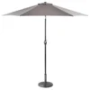 Crank Handle Parasol 2.7m - Grey