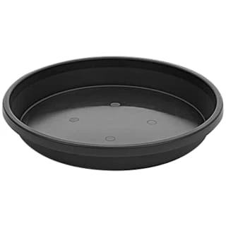 B&M Saucer Planter - Black 1 B&M Saucer Planter - Black