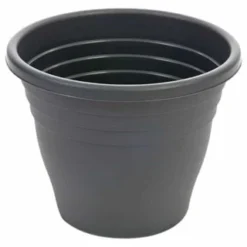 B&M Ascot Round Planter 35cm - Black