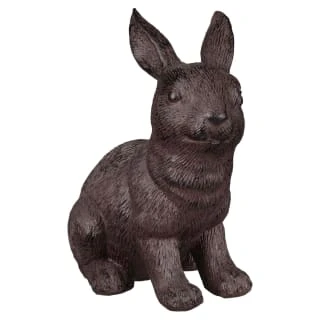 B&M Garden Rabbit Ornaments 2pk - Cast Iron Effect 2 B&M Garden Rabbit Ornaments 2pk - Cast Iron Effect - Image 2