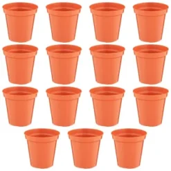B&M Terracotta Plant Pots 15pk -B&M Garden Shop 368395 terracotta plant pots 15pk 3