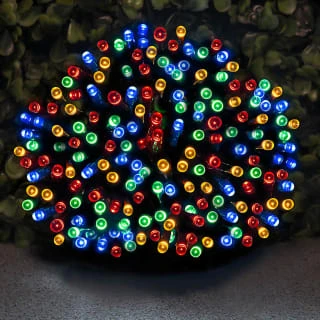 Eveready Solar Powered LED String Lights 120pk - Multicolour 1 Eveready Solar Powered LED String Lights 120pk - Multicolour