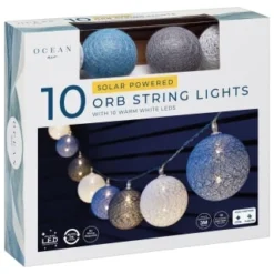 B&M 10 Orb Solar String Lights -B&M Garden Shop 379255 10 orb solar string lights 3 1