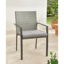 Sorrento Rattan Effect Patio Set -B&M Garden Shop 379296 379451 sorrento 6 piece rattan effect patio set 31