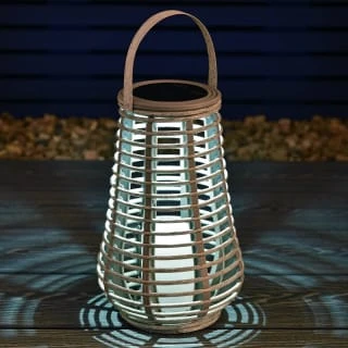 Solar Powered Lantern - Grey 1 Solar Powered Lantern - Grey