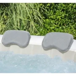 Lay-z Spa Lay-Z-Spa Padded Pillow 2pk -B&M Garden Shop 379801 lay z spa 2 pack padded pillow
