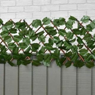 Expanding Artificial Ivy Leaf Trellis 180 X 30cm 2 Expanding Artificial Ivy Leaf Trellis 180 X 30cm - Image 2