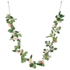 Artificial Rose Garland 180cm - Pink