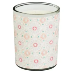 B&M Boho Garden Mini Printed Candles 3pk -B&M Garden Shop 392778 3pk mini printed candles 2