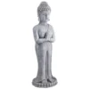 B&M Large Standing Buddha Ornament