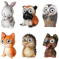 B&M Garden Animal Ornament With Solar Powered Eyes - Hedgehog -B&M Garden Shop 393074 garden animal ornament with solar powered eyes group