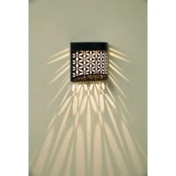 Decorative Solar Powered Fence And Wall Light