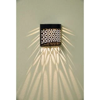 Decorative Solar Powered Fence And Wall Light 1 Decorative Solar Powered Fence And Wall Light