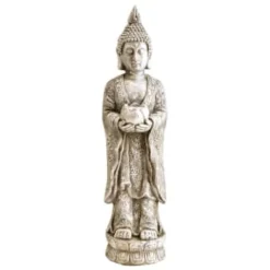 B&M Standing Buddha Ornament With LED Light