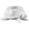 B&M White Ceramic Turtle Planter