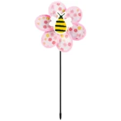 B&M Garden Windmills 3pk -B&M Garden Shop 393686 girls windmills 3pk bee