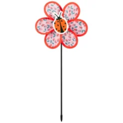 B&M Garden Windmills 3pk -B&M Garden Shop 393686 girls windmills 3pk ladybird