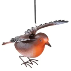 B&M Springy Hanging Bird - Brown -B&M Garden Shop 393690 springy bird hanging brown 3