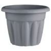 Round Planter 33cm - Grey